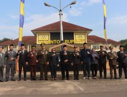 Kapolres Lampung Timur Hadiri Upacara Hari Lahir Pancasila di Pemkab Lamtim