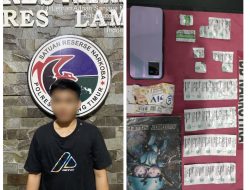 Polres Lamtim Amankan Seorang Remaja Pelaku Penyalahgunaan Narkotika