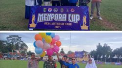 Menpora Cup 2025 desa Mataram Baru Jadi Ajang Pembinaan Bakat Muda Lampung Timur