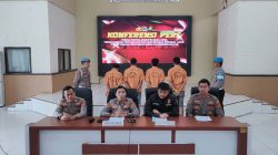 Polres Lampung Timur Berhasil Ungkap 3 Kasus Menonjol