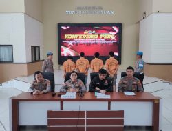 Polres Lampung Timur Berhasil Ungkap 3 Kasus Menonjol